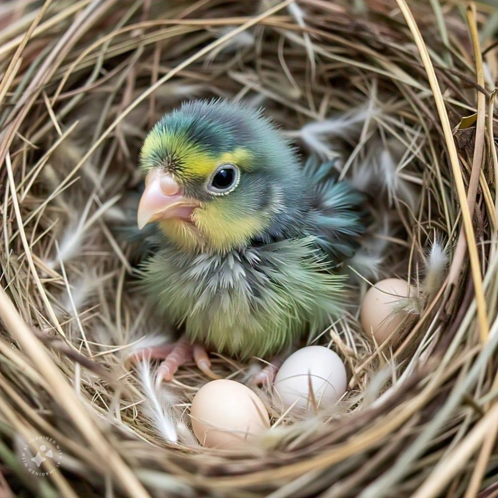 Lovebird chick care