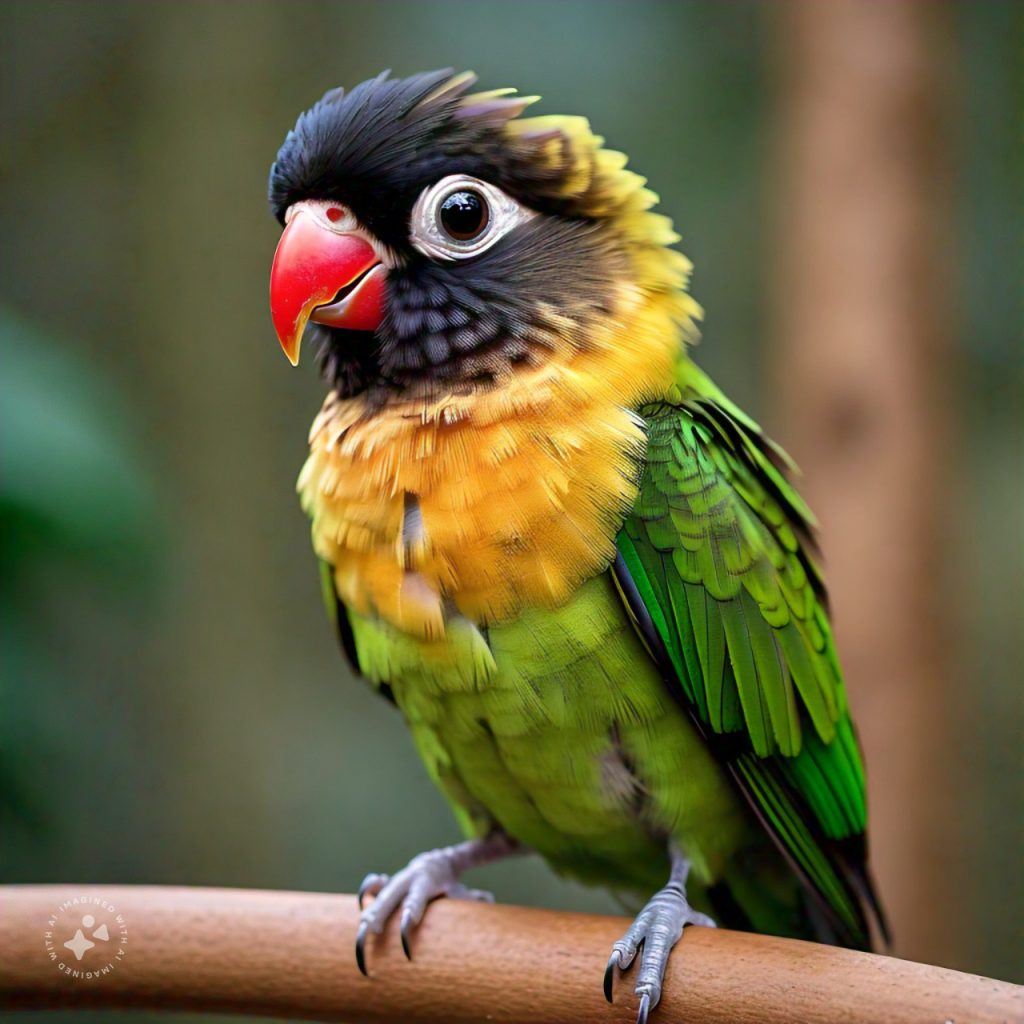 Black-cheeked lovebird care