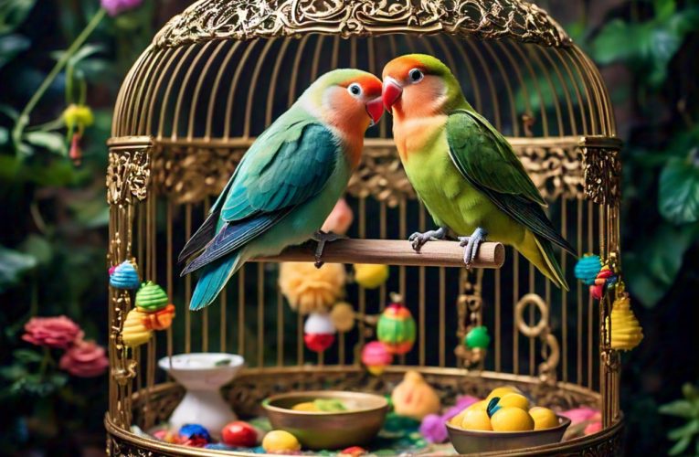 Transform Your Lovebird’s Home: Expert Tips on Lovebird Cage Setup, Accessories, and Safety for a Perfect Perch Paradise!