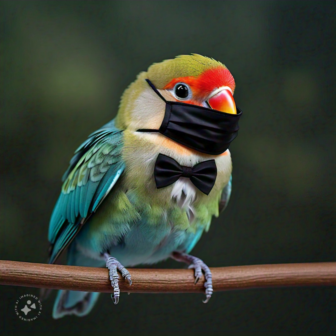 masked lovebird